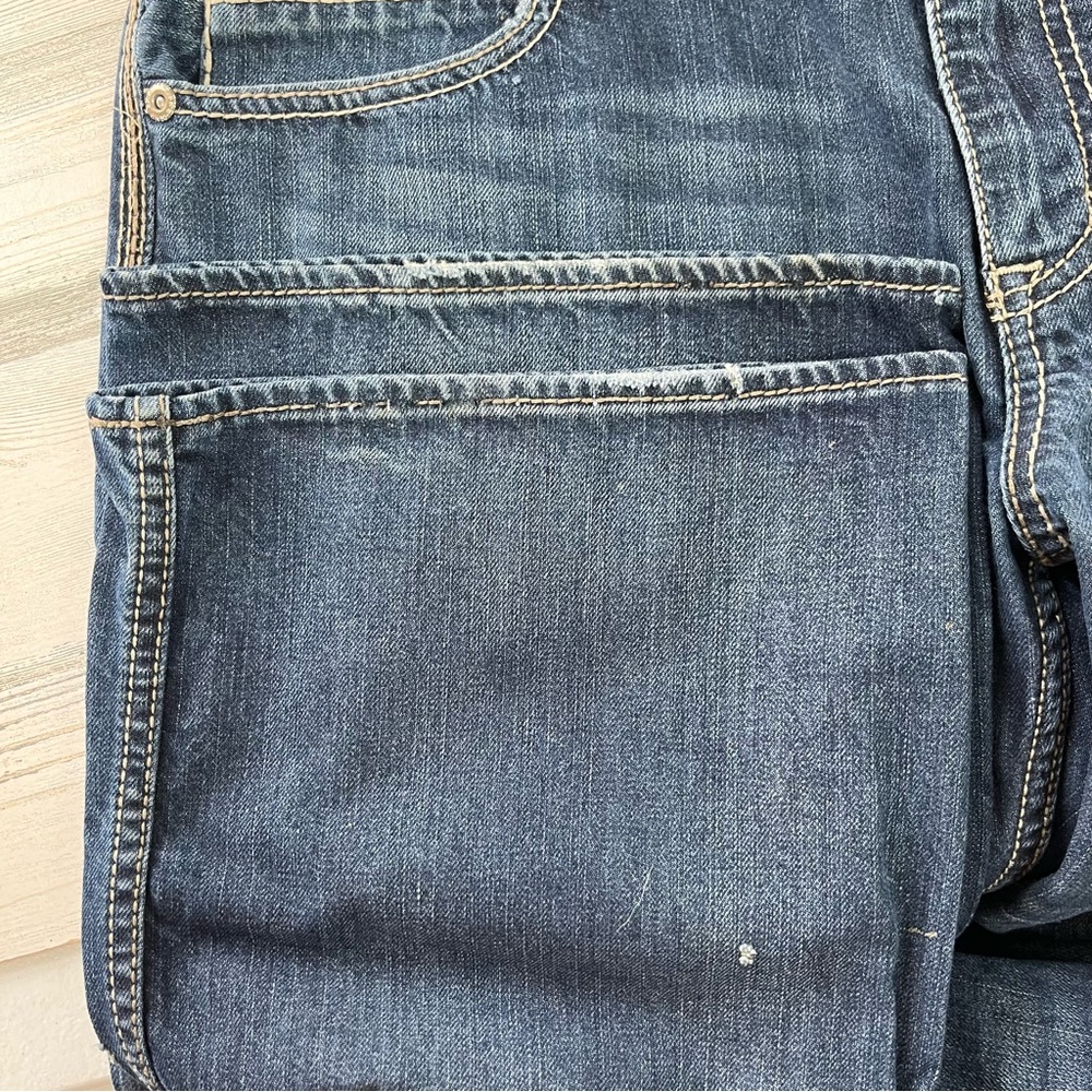 BKE Men’s Tyler 100% Cotton Denim Jeans Size 36X30 Straight Leg Regular Fit - Picture 8 of 11
